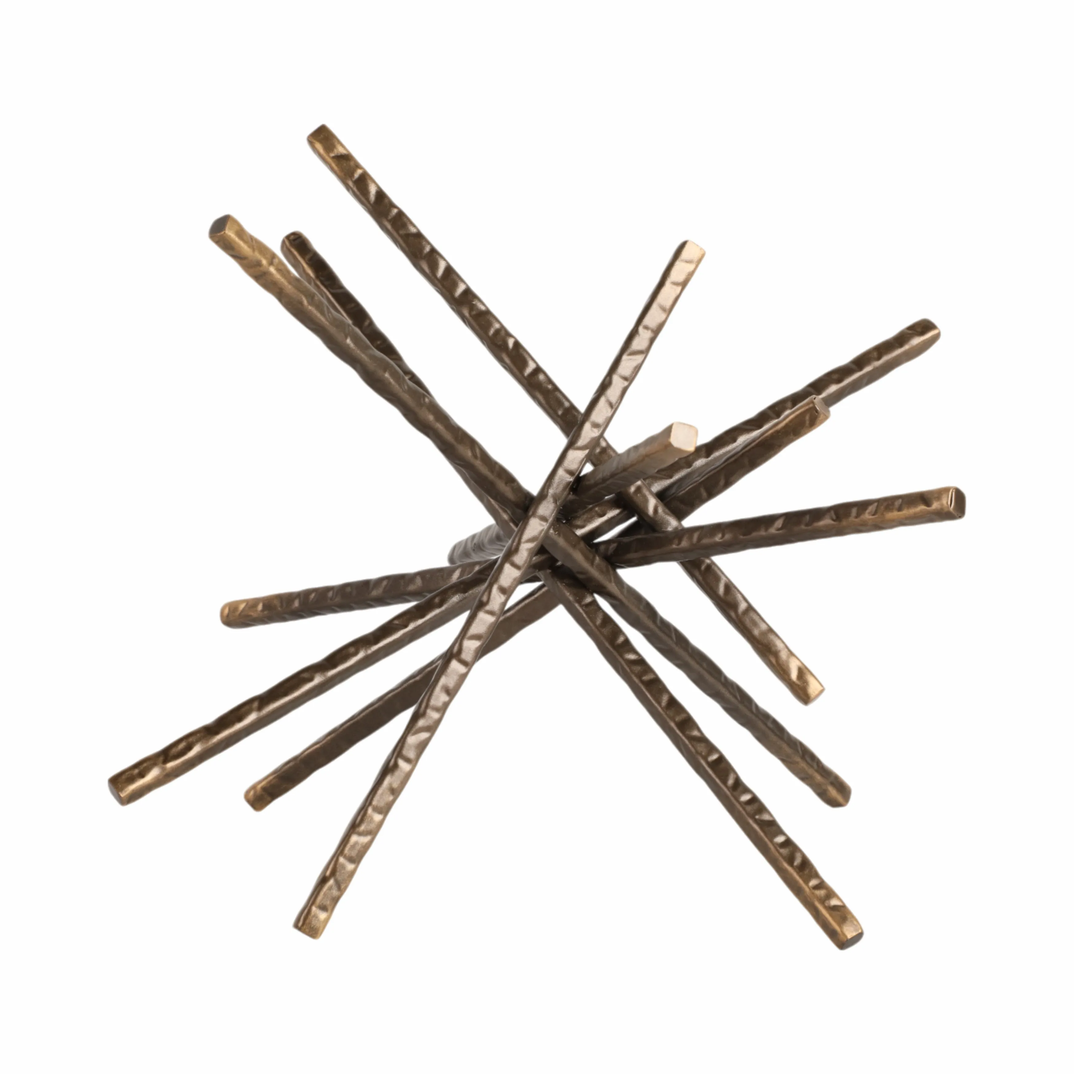 9" Abstract Bar Object, Black