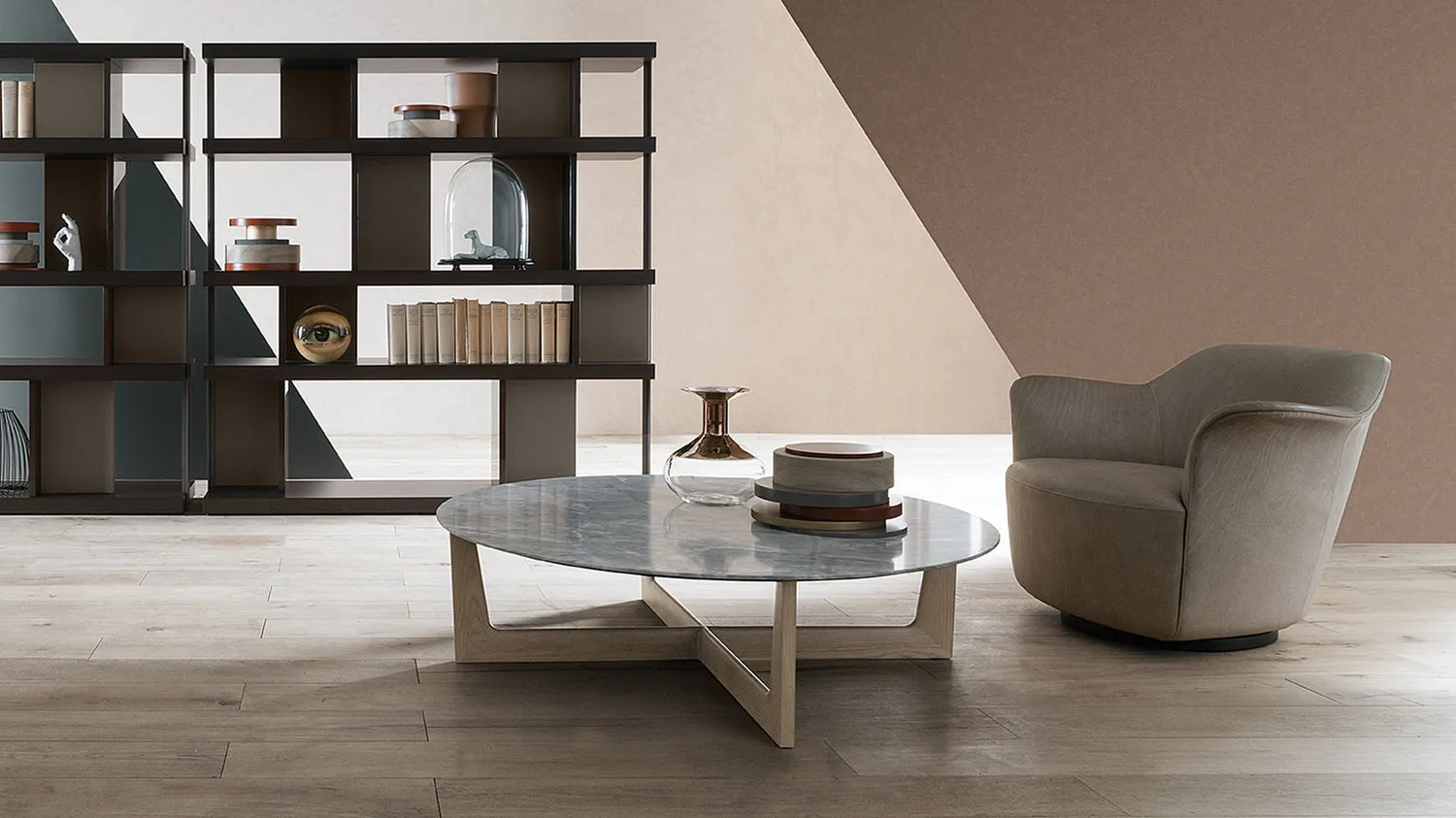 Aida Swivel Armchair
