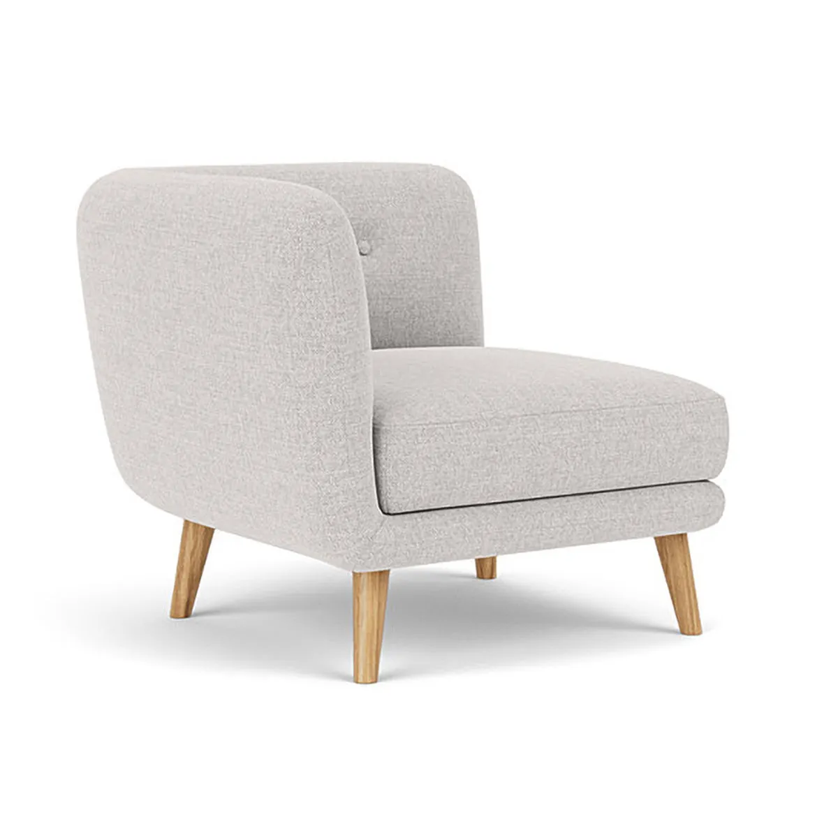 Alfred Fabric Right 1 Seater Modular Sofa