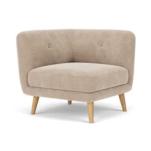 Alfred Fabric Right 1 Seater Modular Sofa