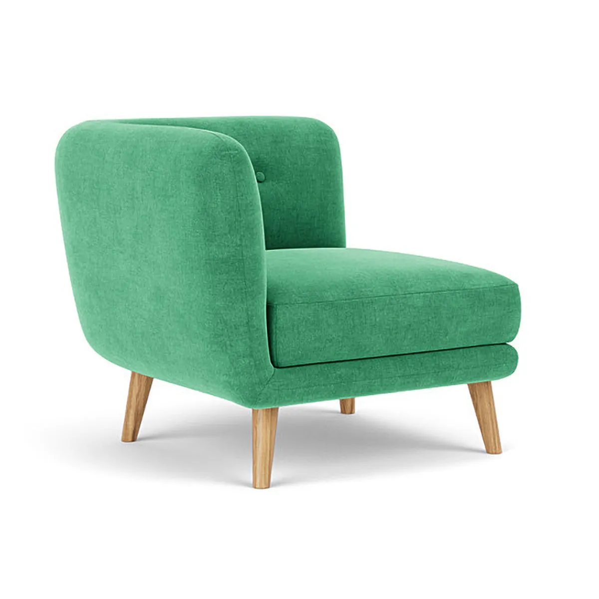 Alfred Fabric Right 1 Seater Modular Sofa
