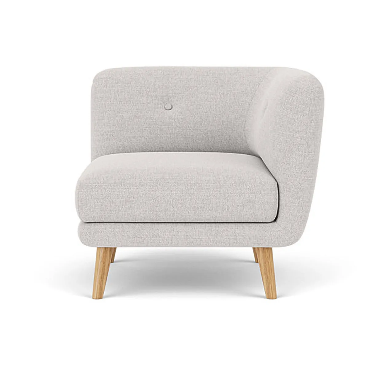 Alfred Fabric Right 1 Seater Modular Sofa