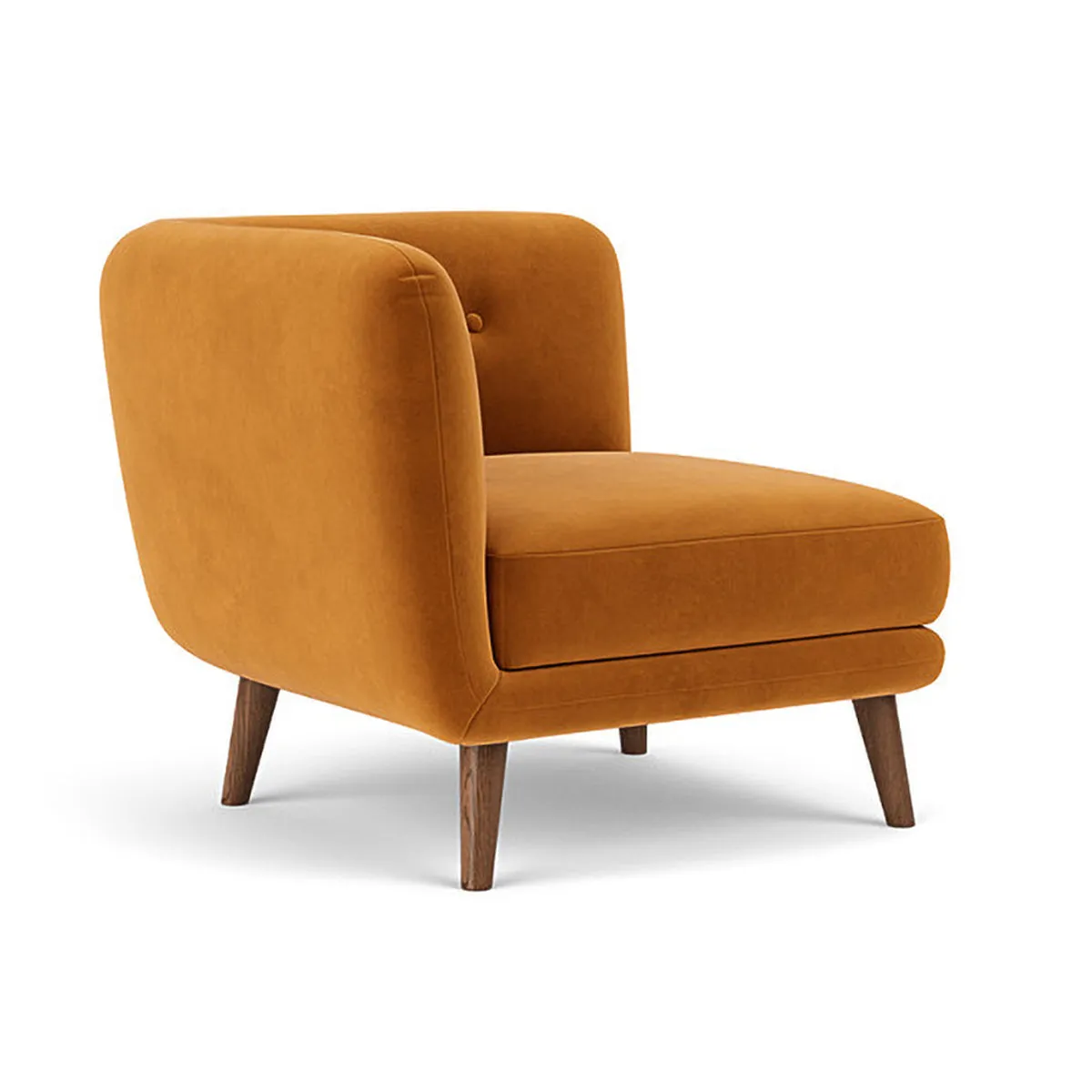 Alfred Fabric Right 1 Seater Modular Sofa