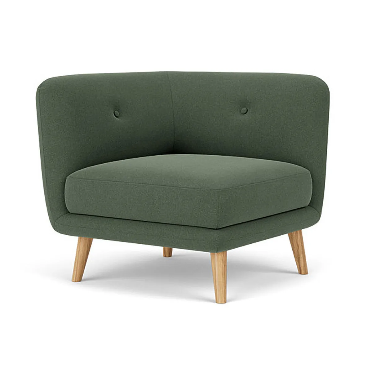 Alfred Fabric Right 1 Seater Modular Sofa