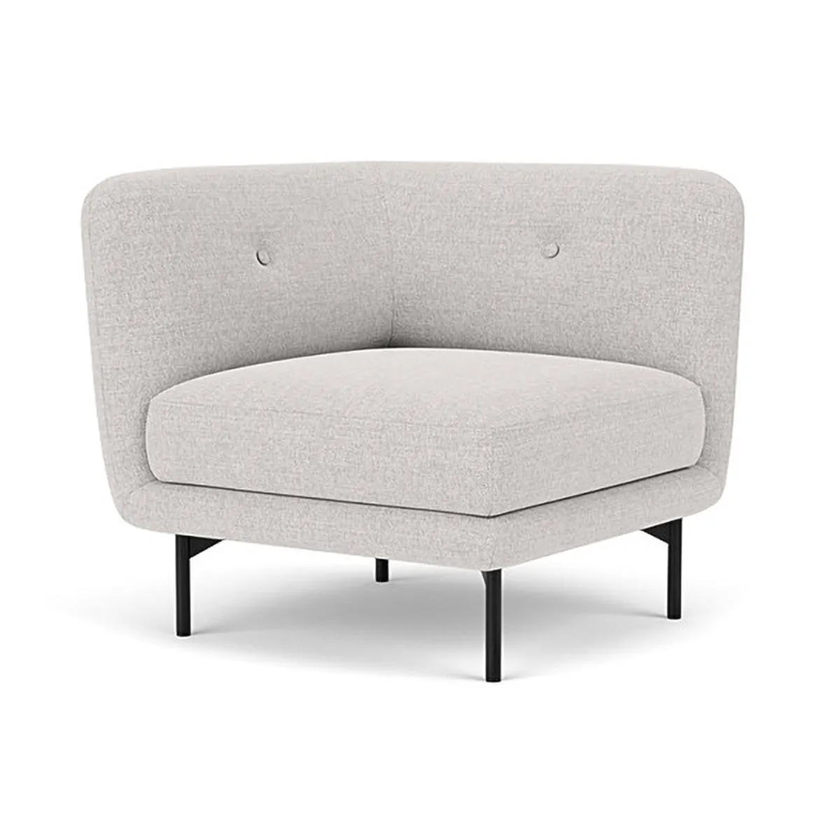Alfred Fabric Right 1 Seater Modular Sofa