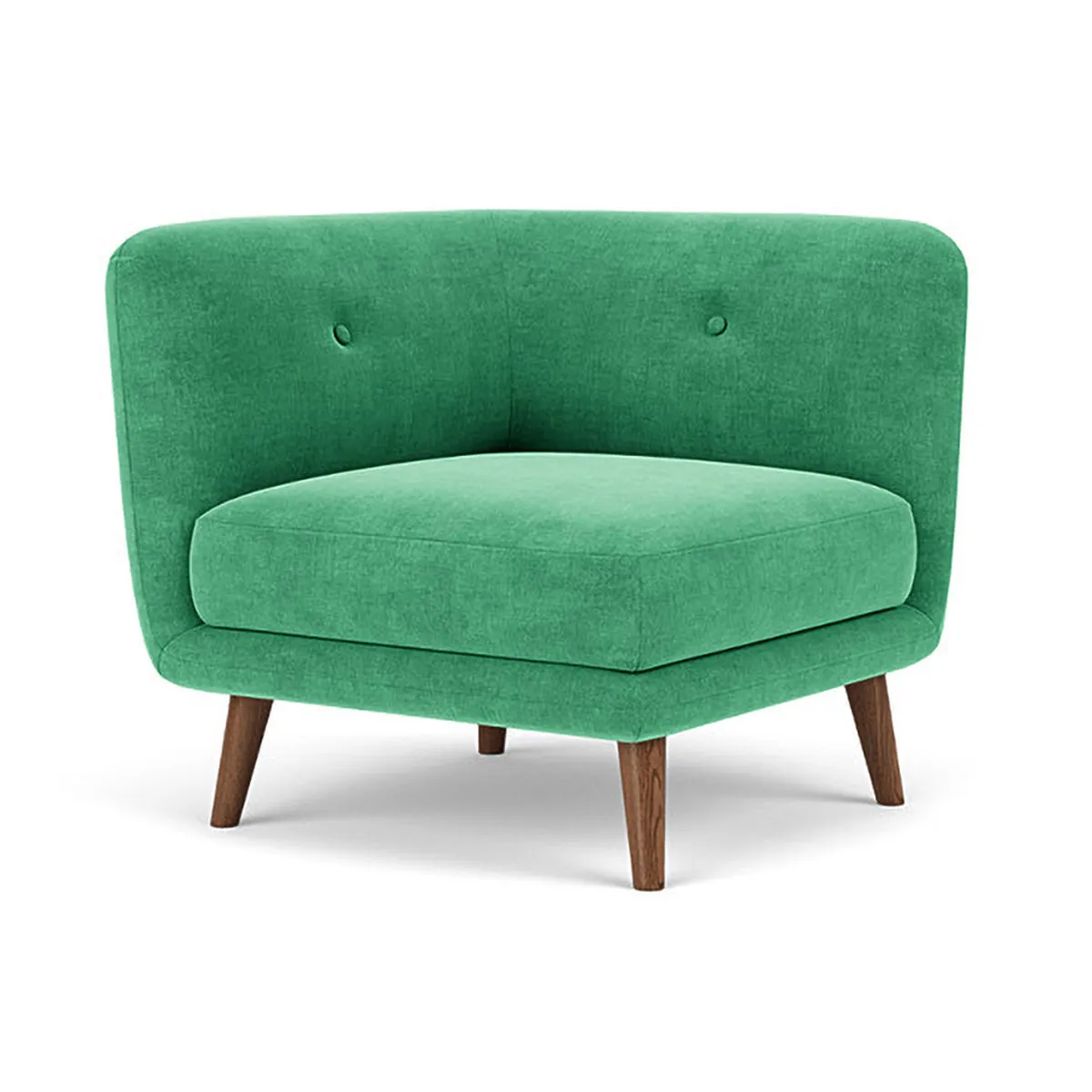 Alfred Fabric Right 1 Seater Modular Sofa