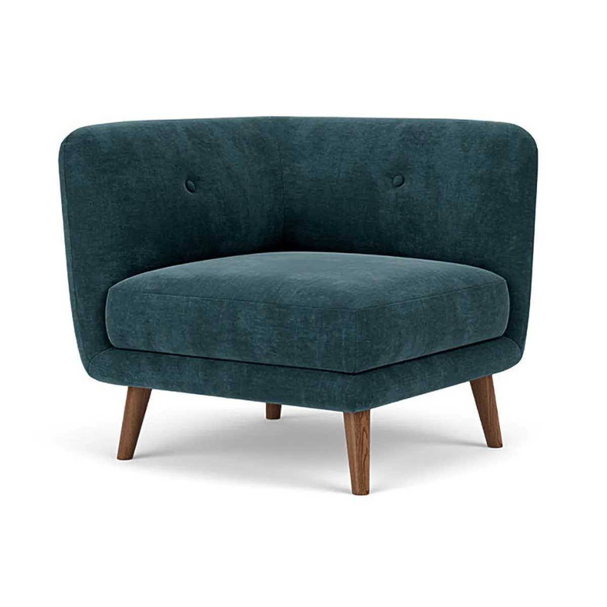 Alfred Fabric Right 1 Seater Modular Sofa