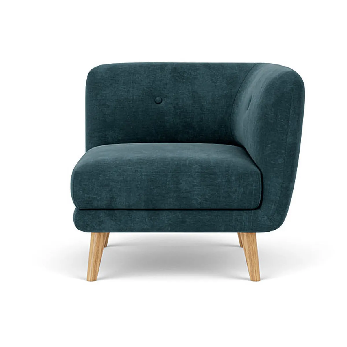 Alfred Fabric Right 1 Seater Modular Sofa