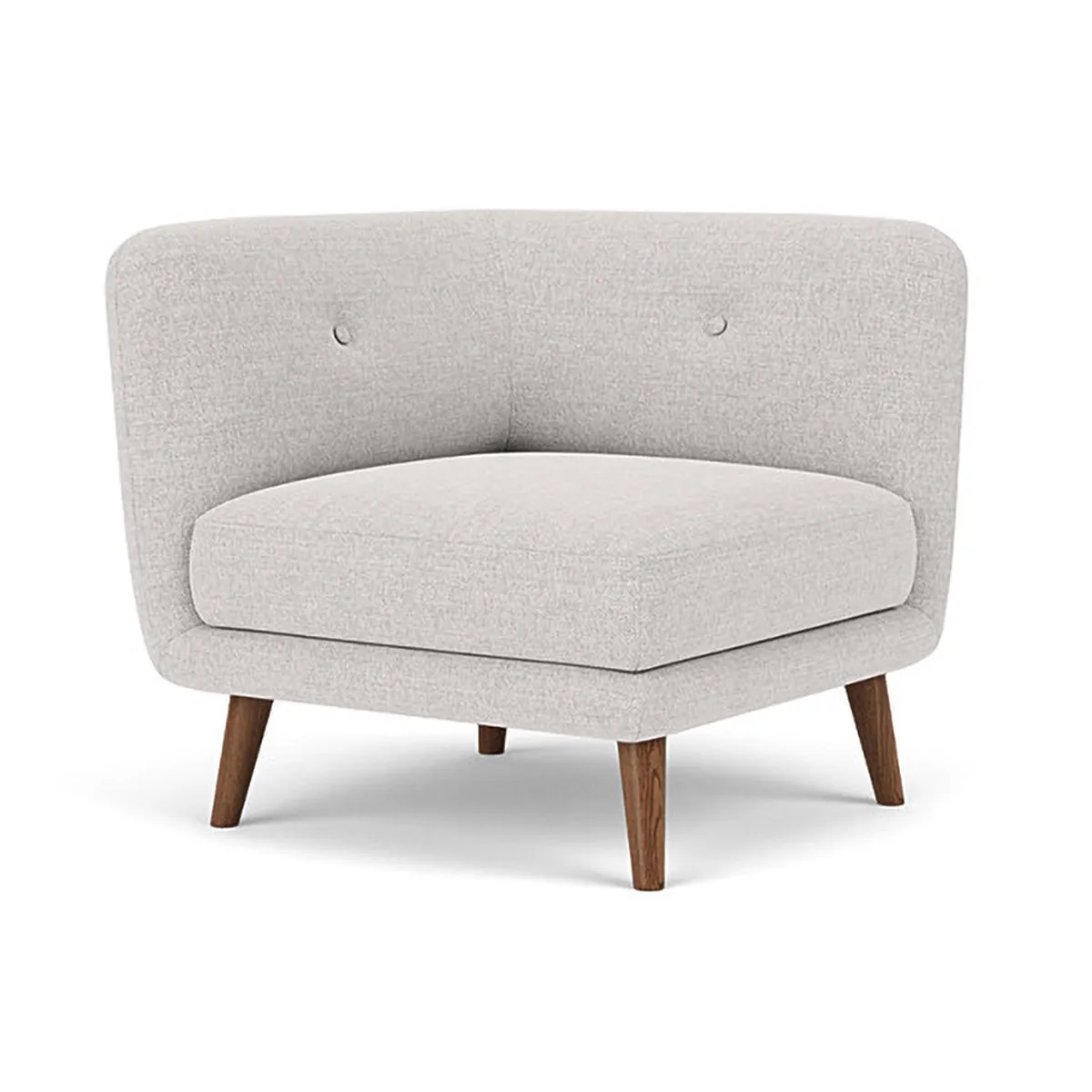 Alfred Fabric Right 1 Seater Modular Sofa