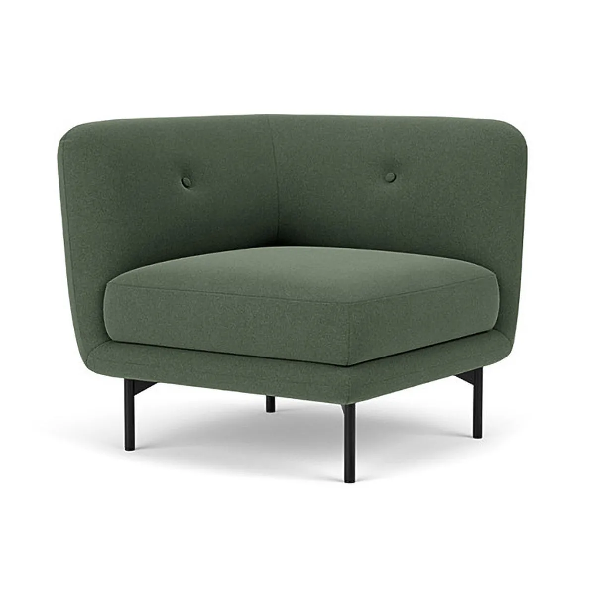 Alfred Fabric Right 1 Seater Modular Sofa