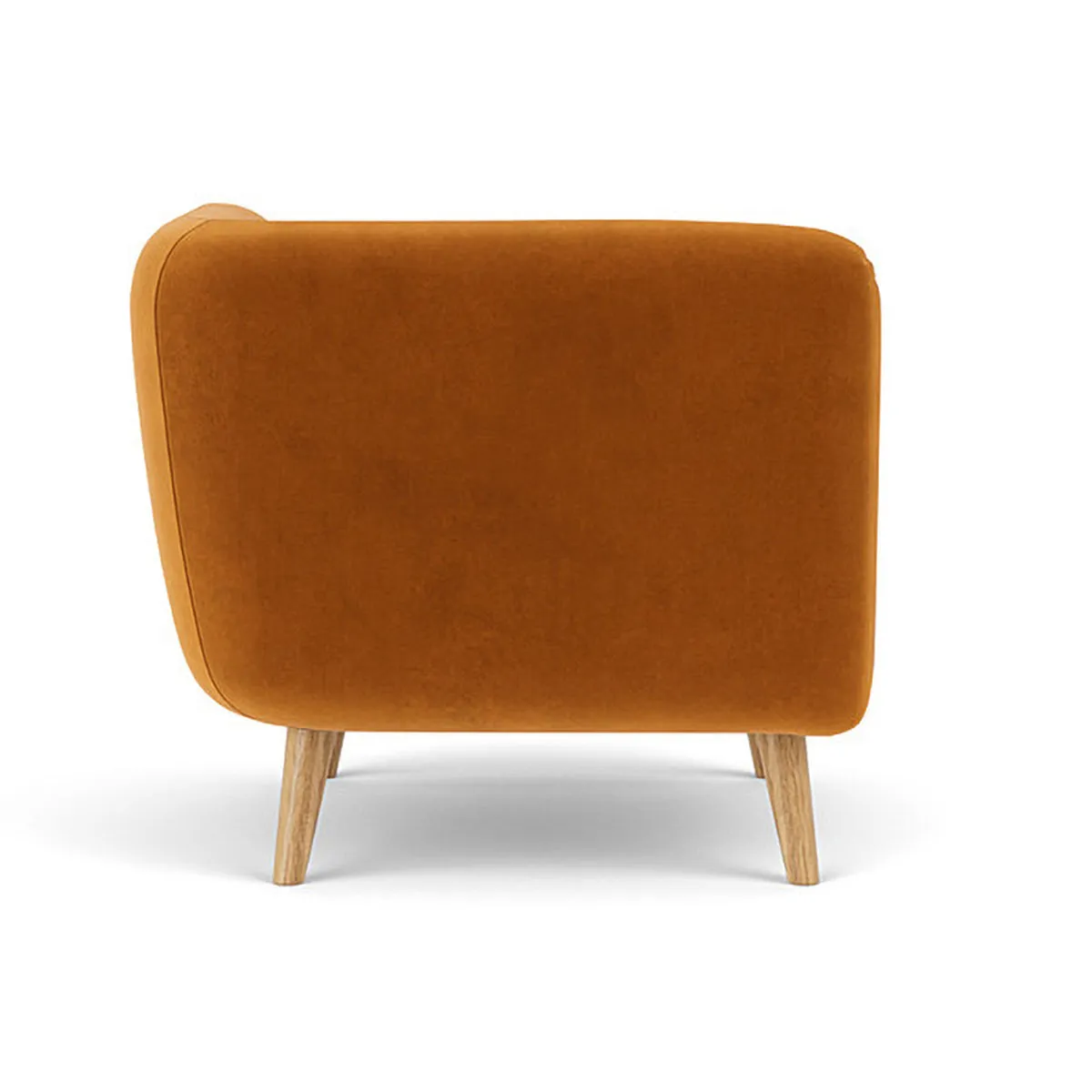 Alfred Fabric Right 1 Seater Modular Sofa