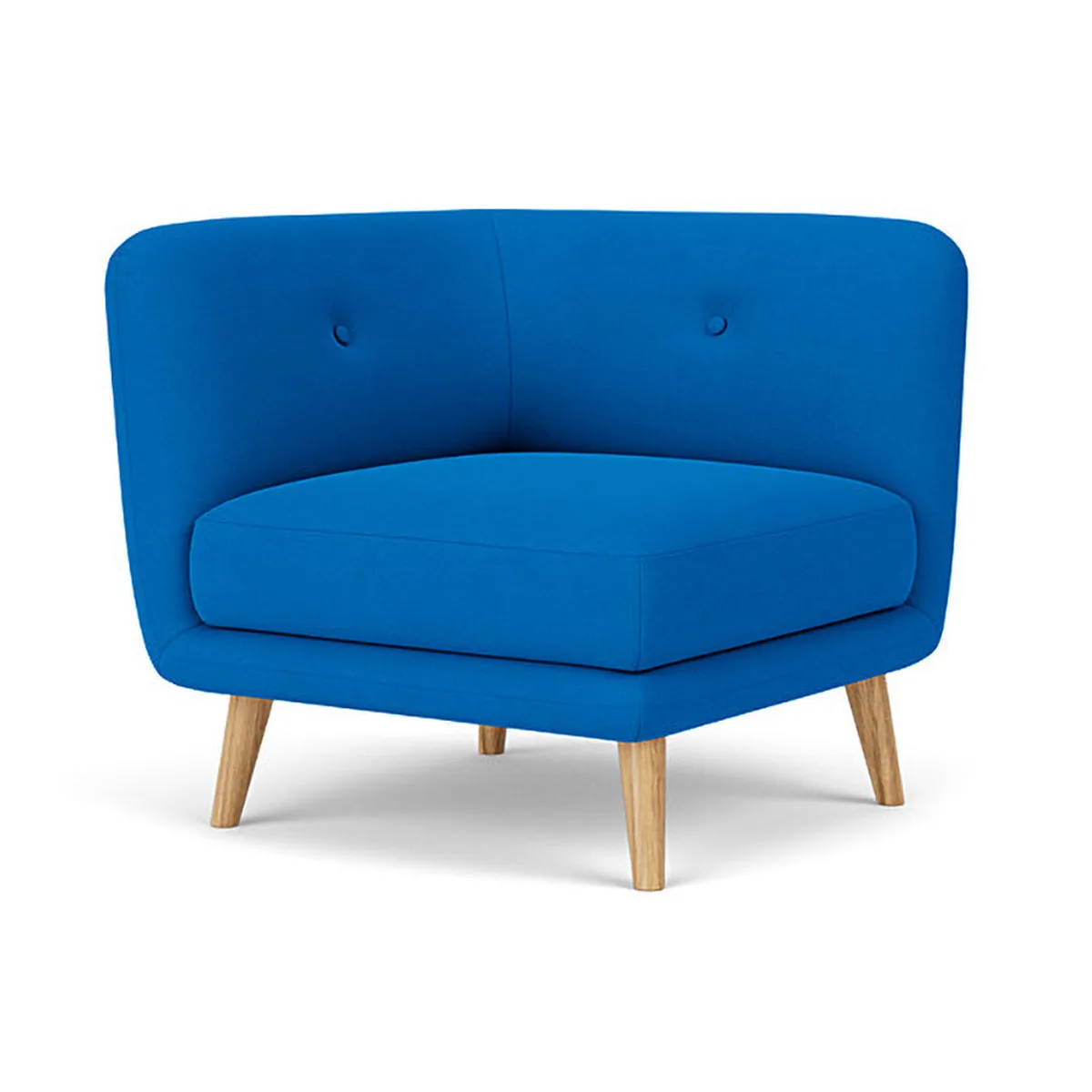 Alfred Fabric Right 1 Seater Modular Sofa