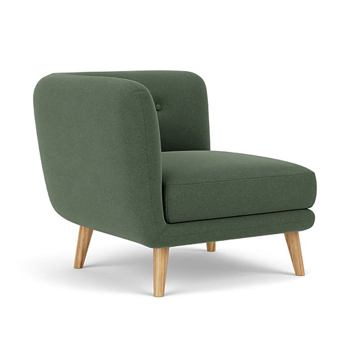 Alfred Fabric Right 1 Seater Modular Sofa