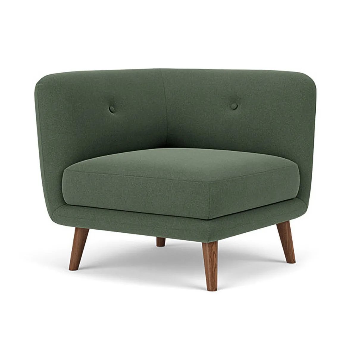 Alfred Fabric Right 1 Seater Modular Sofa