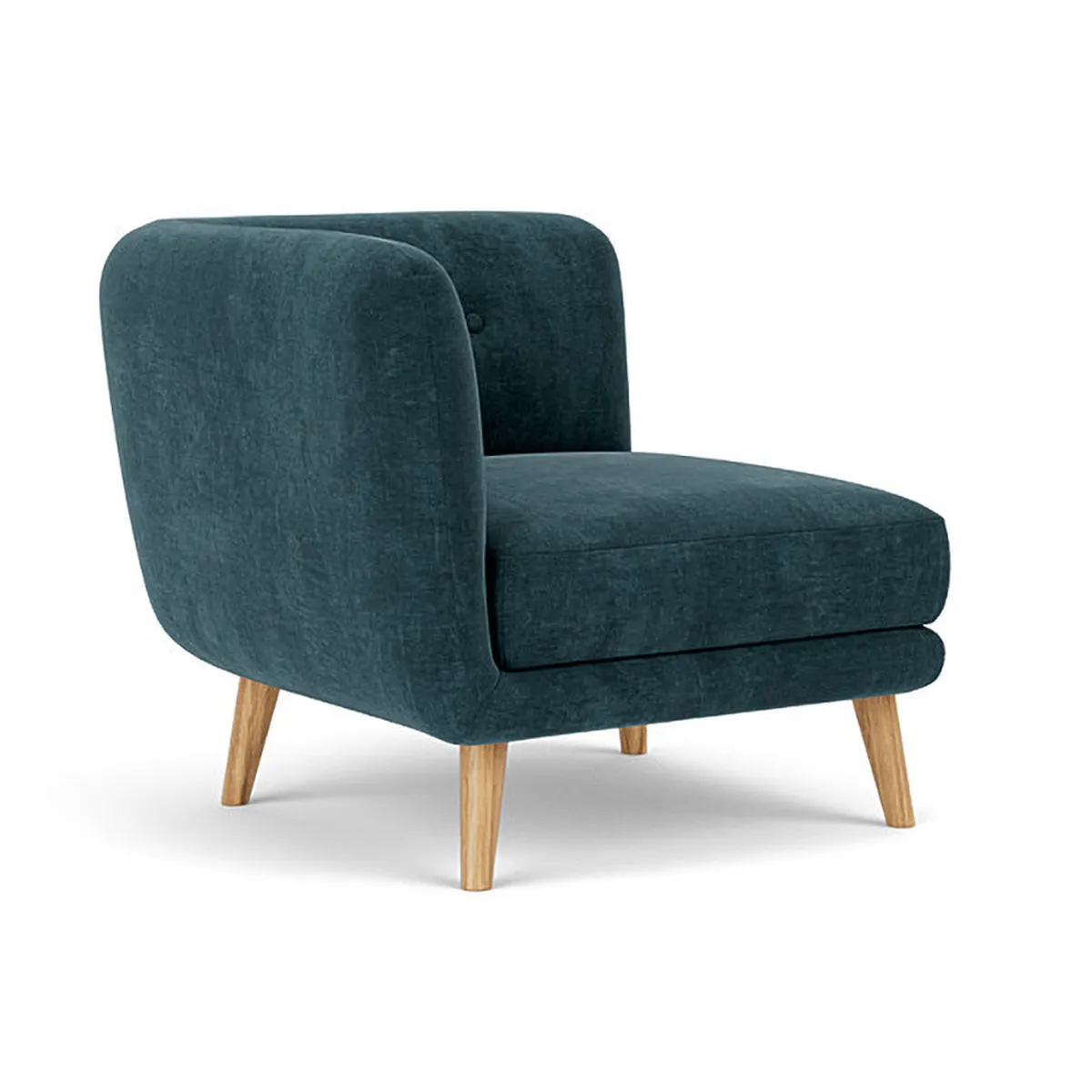 Alfred Fabric Right 1 Seater Modular Sofa