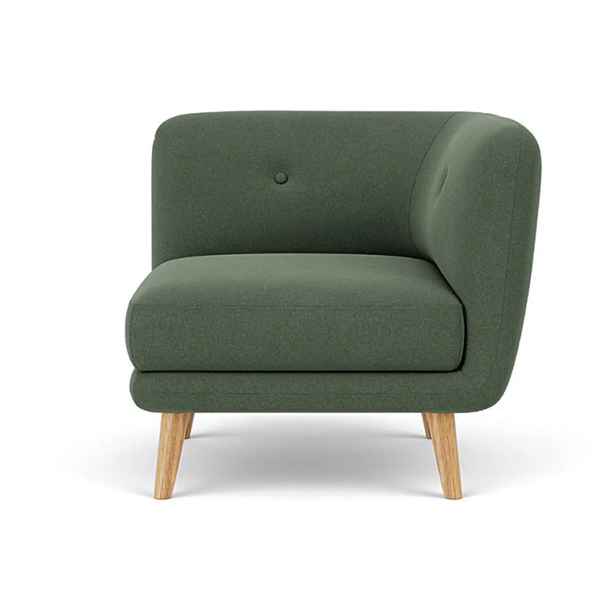 Alfred Fabric Right 1 Seater Modular Sofa