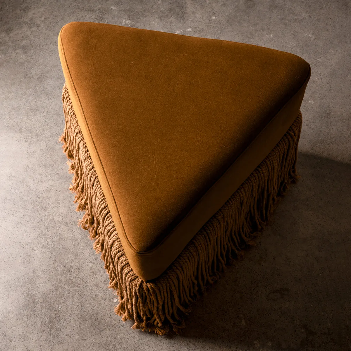 Allard Velvet Ottoman