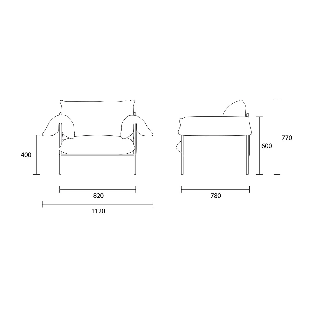 Alva Armchair (Byron)