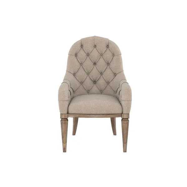 Architrave Upholstered Arm Chair