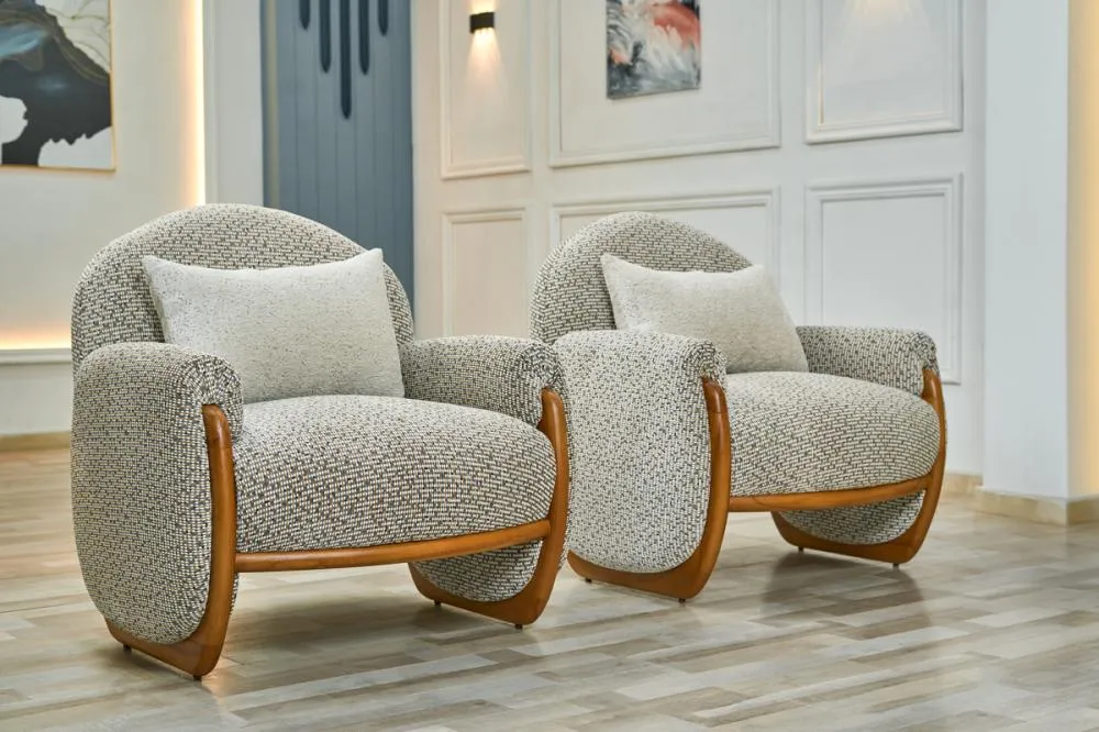 Armchair from Maiden Home, Gray - 75x75x75 cm M110453287