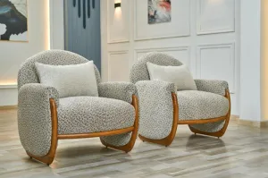 Armchair from Maiden Home, Gray - 75x75x75 cm M110453287