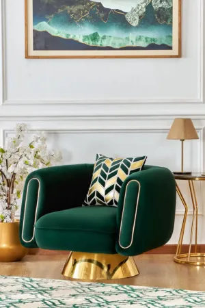Armchair from Maiden Home, Green - 75x75x75 cm M110453309