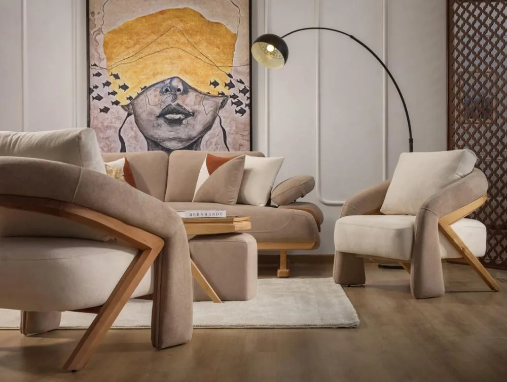 Armchair from Maiden Home - Off White - 75x75x75 cm M110453352