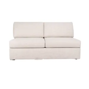 ARMLESS LOVESEAT