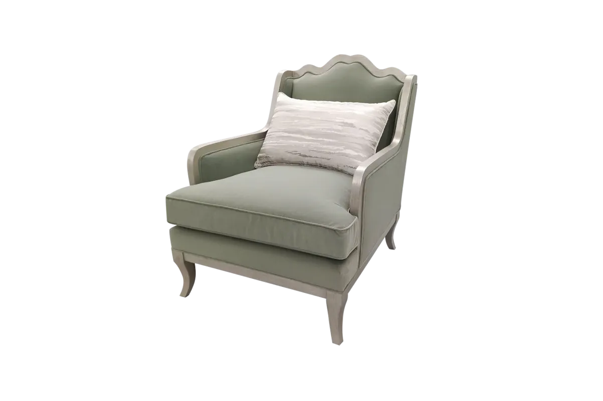 Assemblage Emerald Green Marching Chair