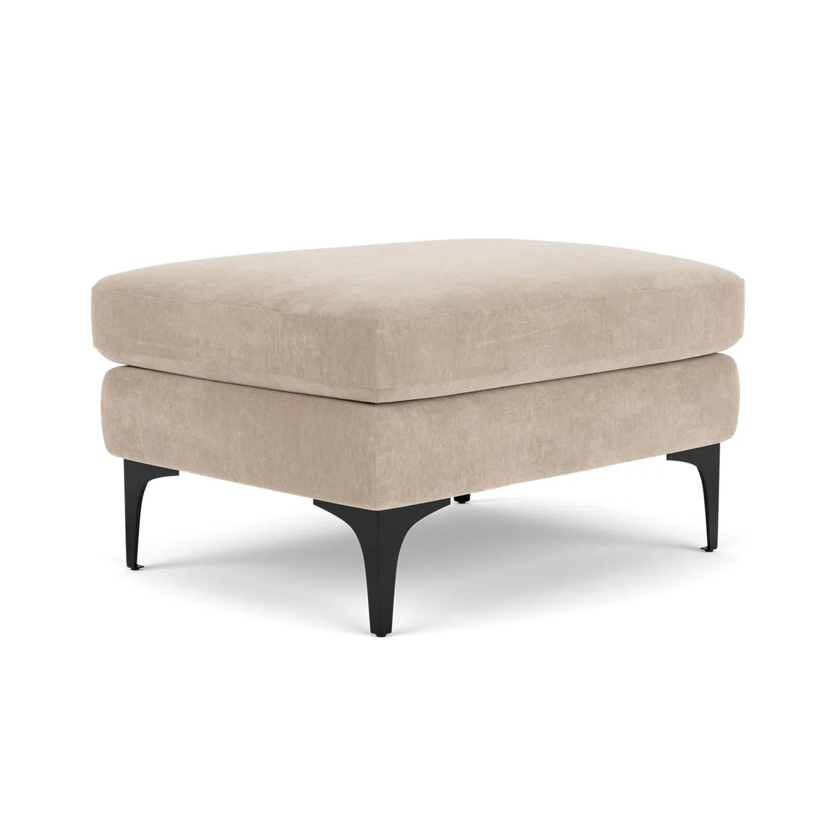 Astha Fabric Ottoman