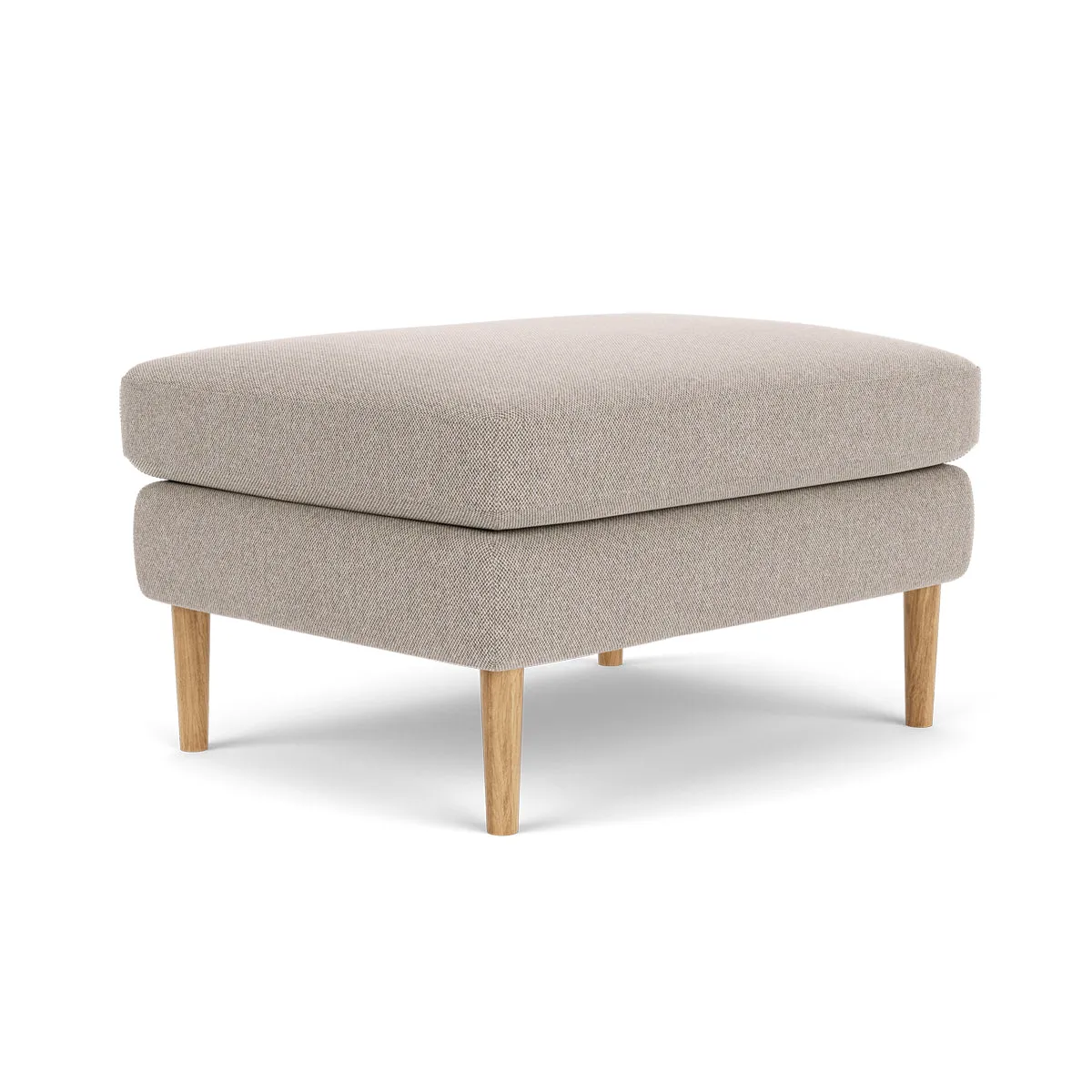 Astha Fabric Ottoman