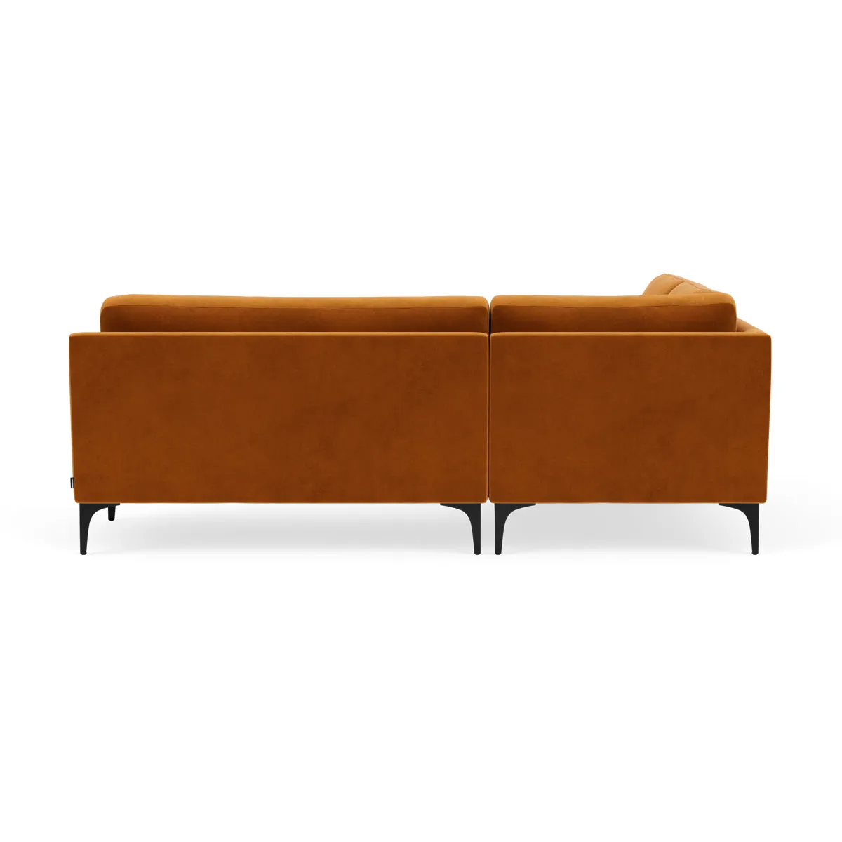 Astha Velvet Left Corner Sofa