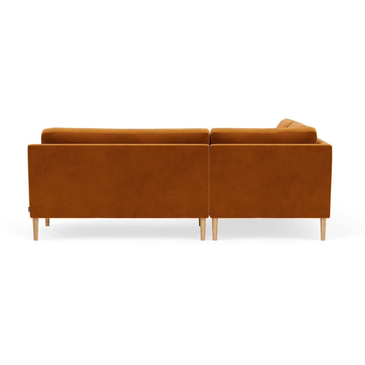 Astha Velvet Left Corner Sofa