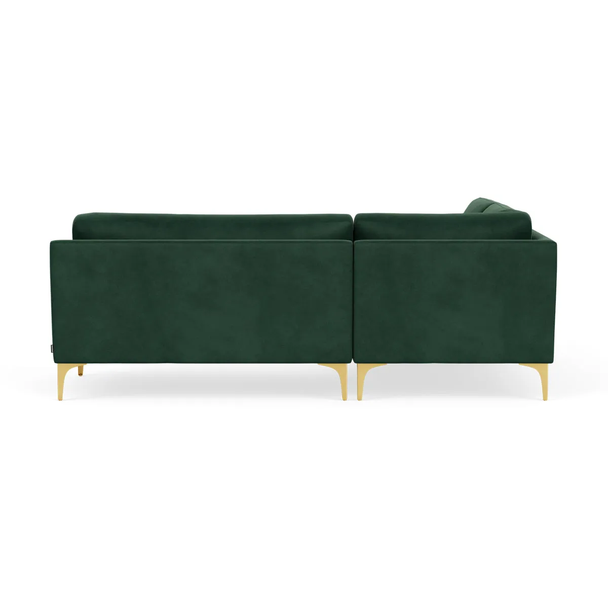 Astha Velvet Left Corner Sofa