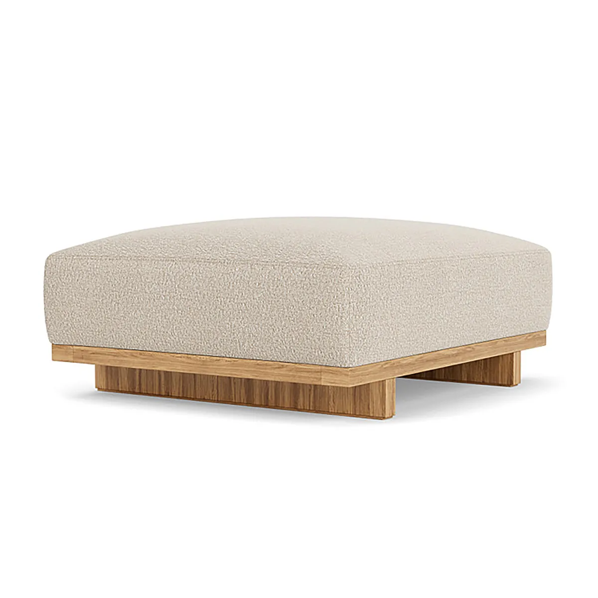 Aya Boucle Ottoman (Oak)