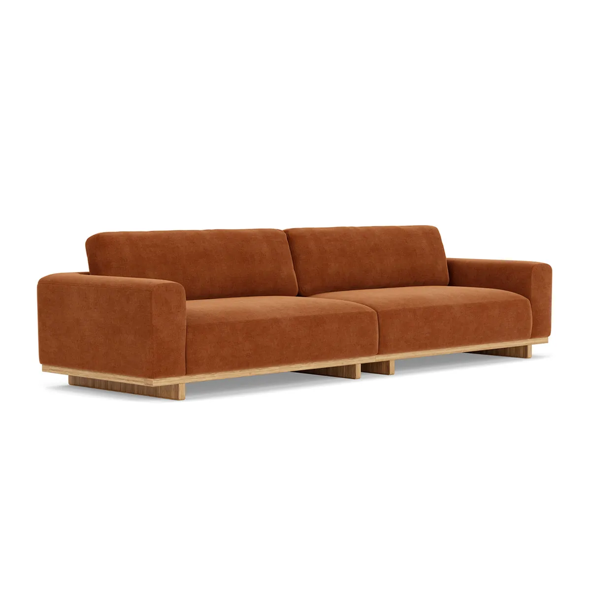 Aya Fabric 4 Seater Sofa