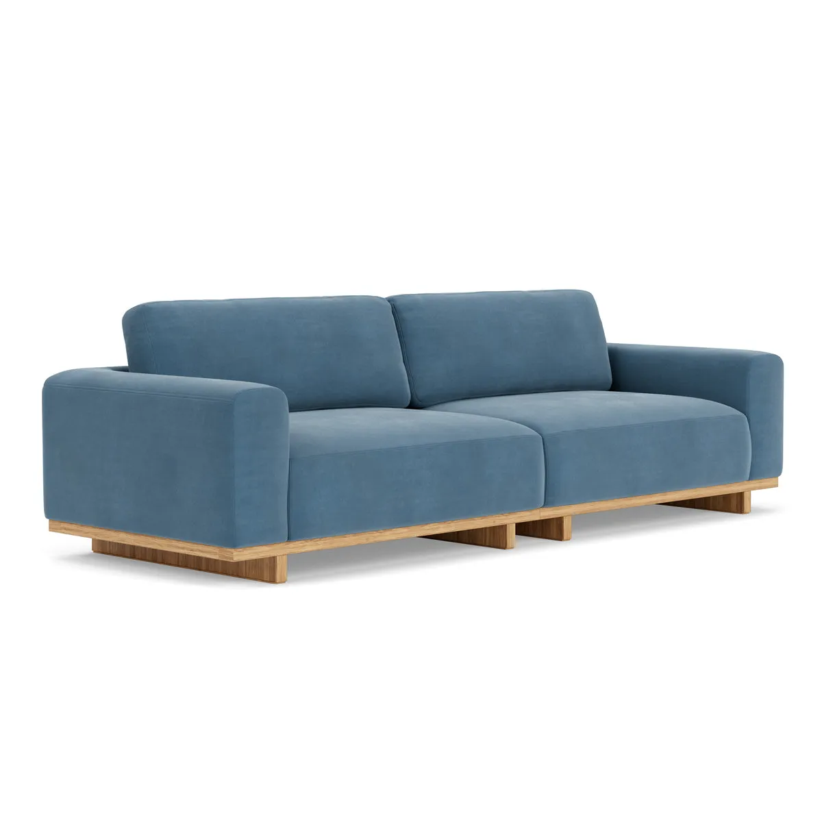 Aya Velvet 3.5 Seater Sofa