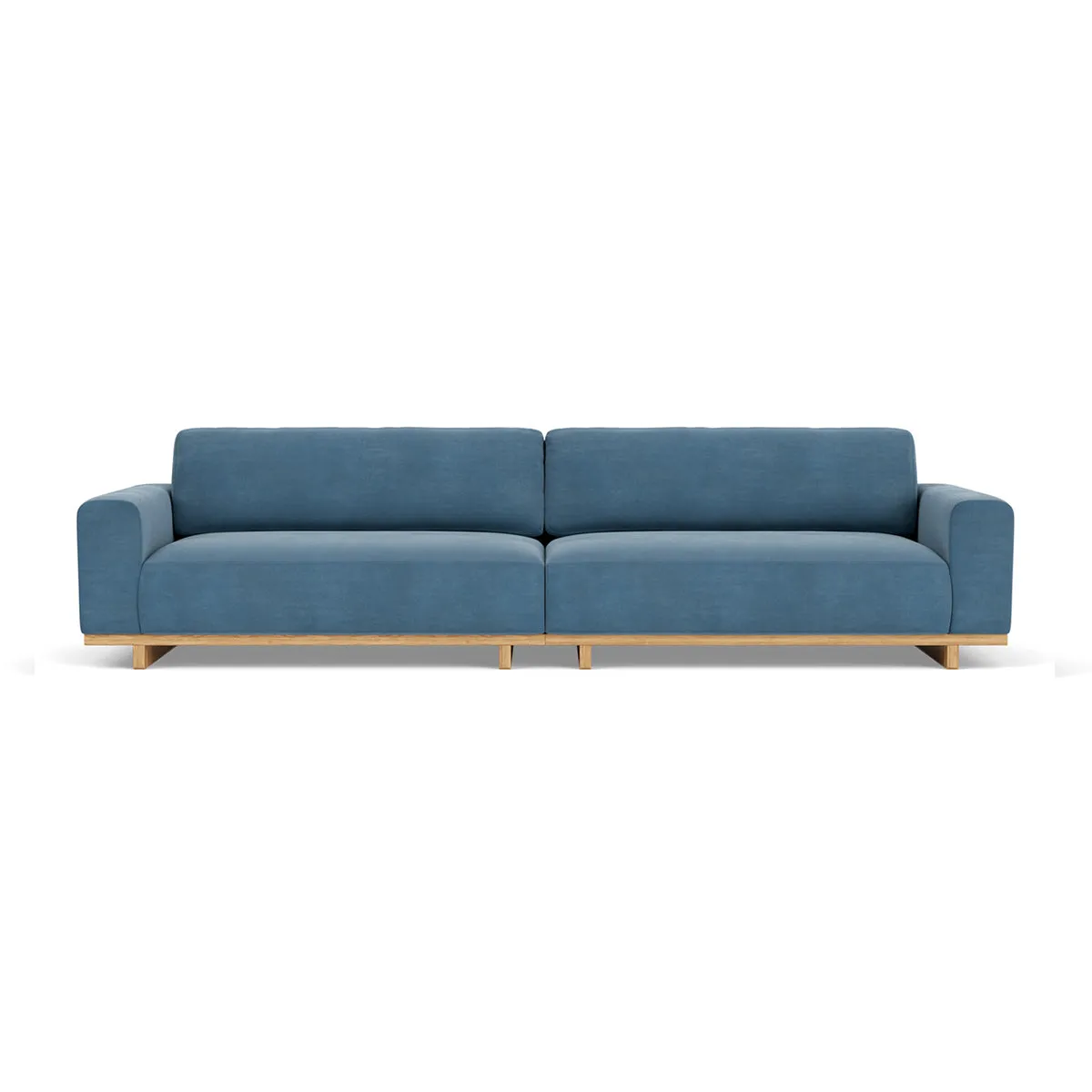 Aya Velvet 4 Seater Sofa
