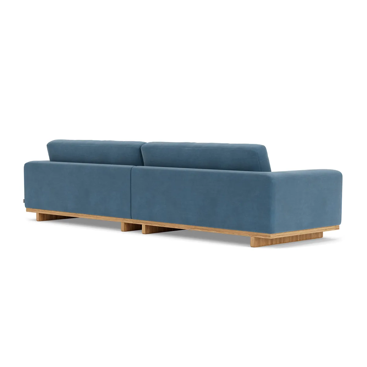 Aya Velvet 4 Seater Sofa