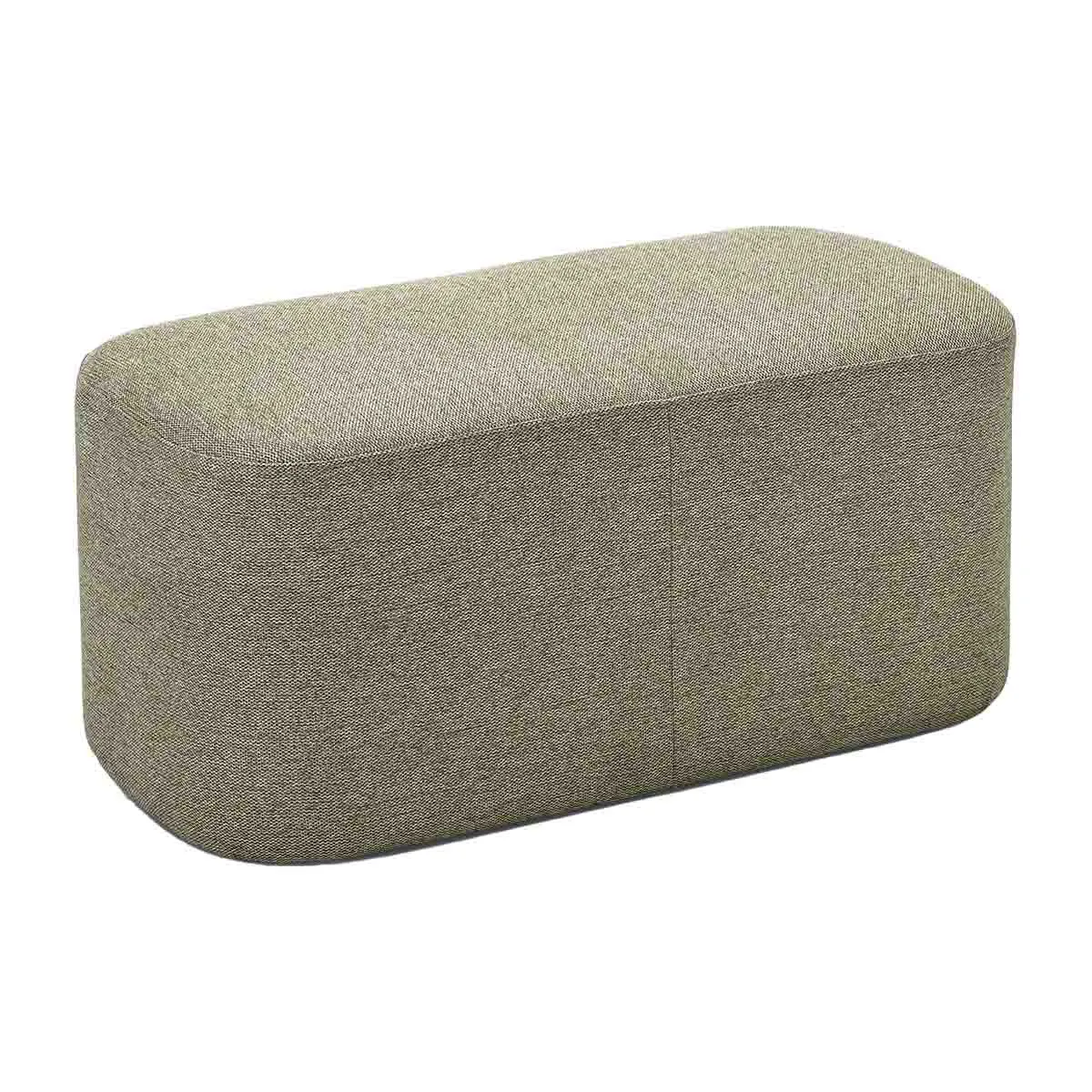 Ayla Fabric Rectangle Ottoman