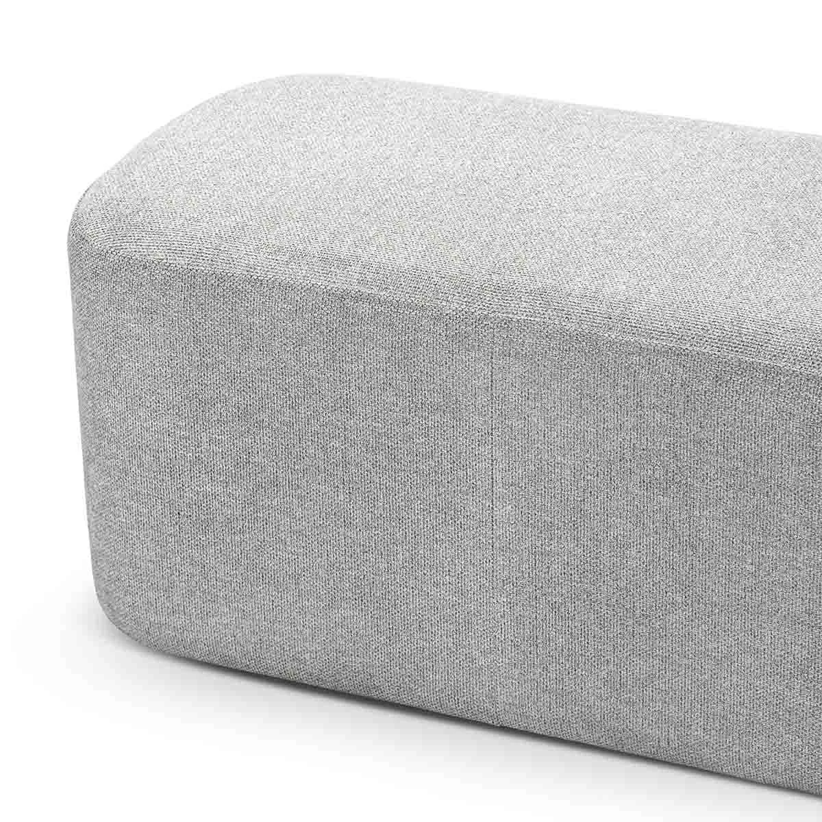 Ayla Fabric Rectangle Ottoman