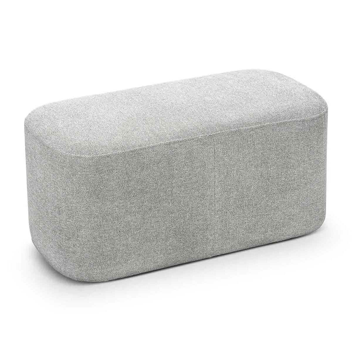 Ayla Fabric Rectangle Ottoman