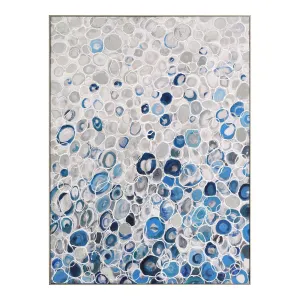 **Blue Bubbles Wall Dcor