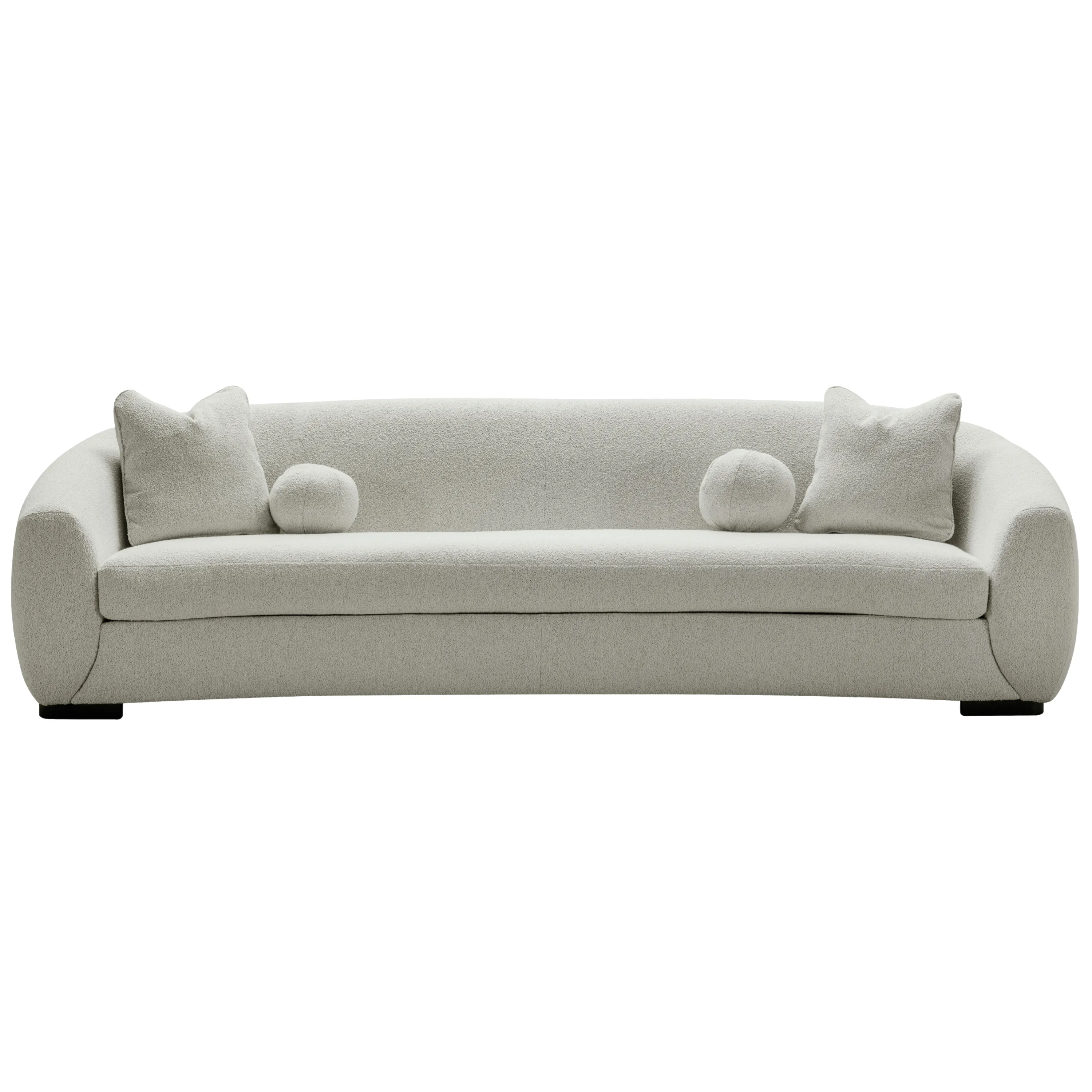 Boucle sakura 5 seater sofa