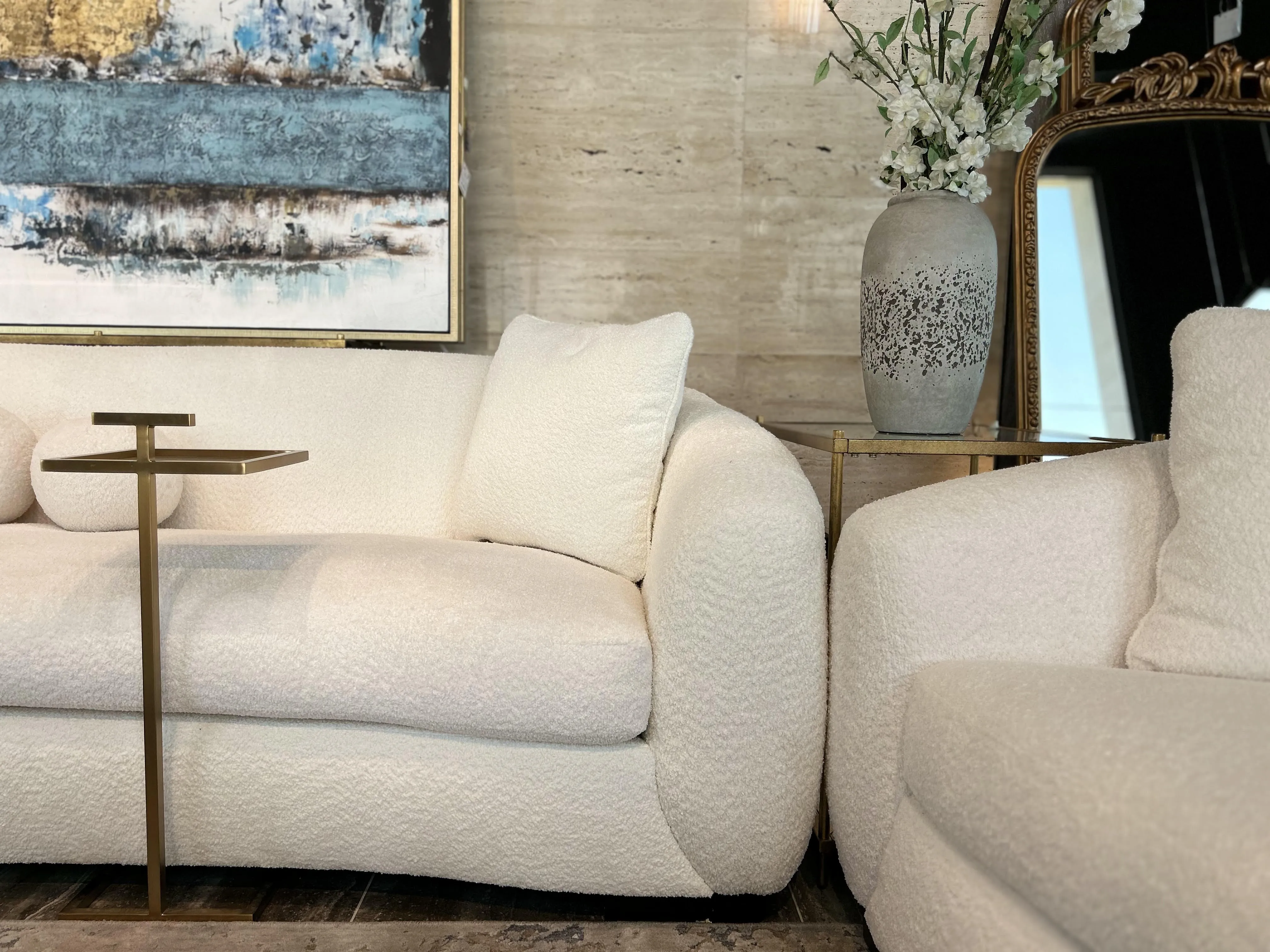 Boucle Sofa