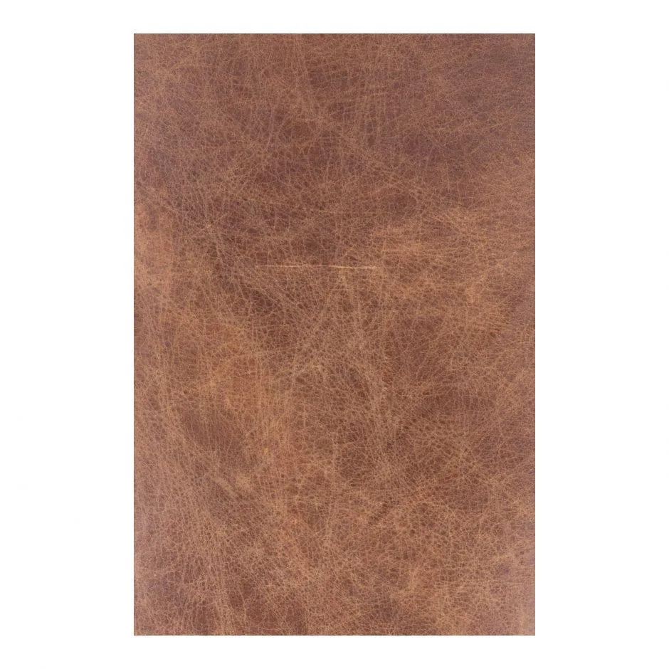 Carlisle Club Chair Grazed Brown Leather