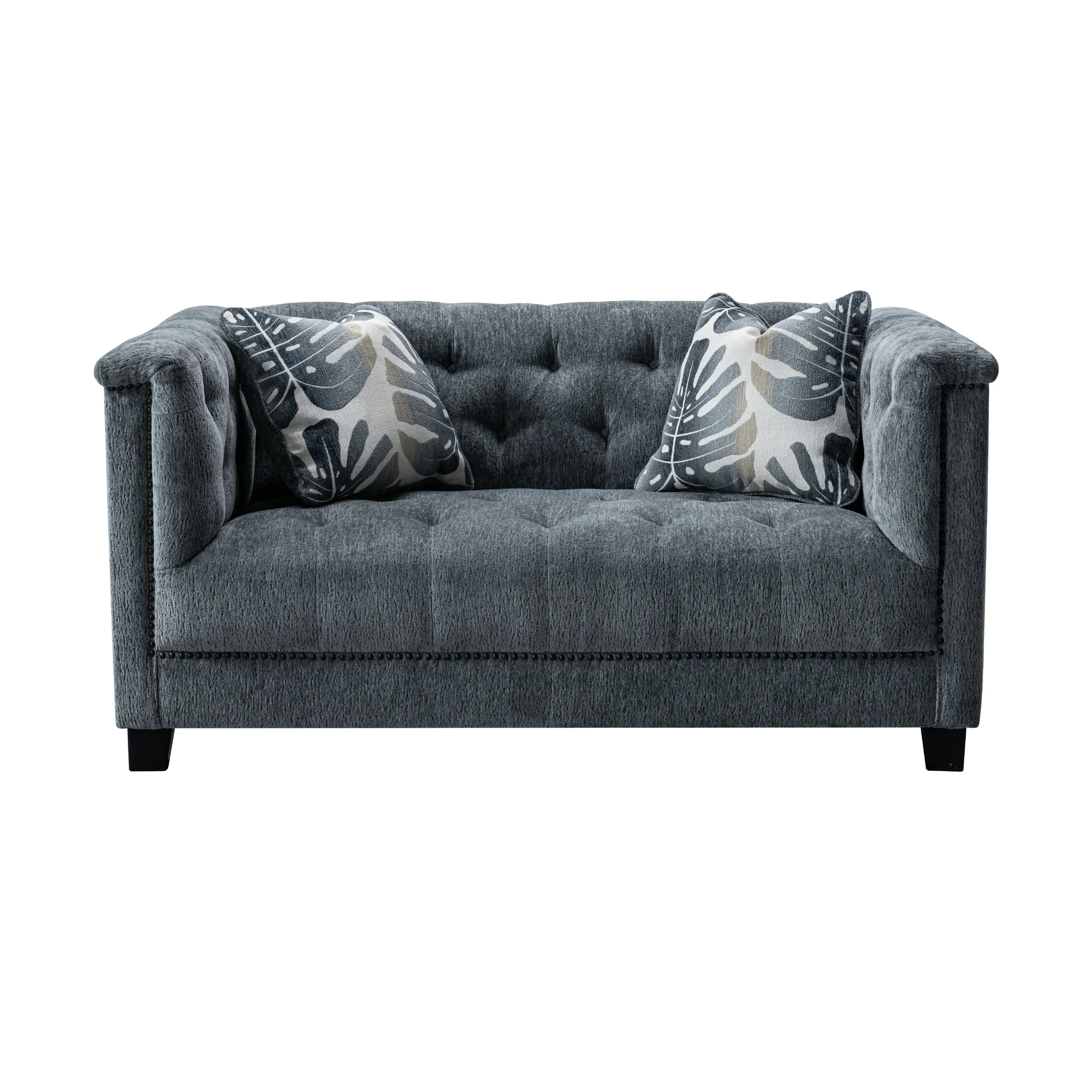Carlos Grey Loveseat W156