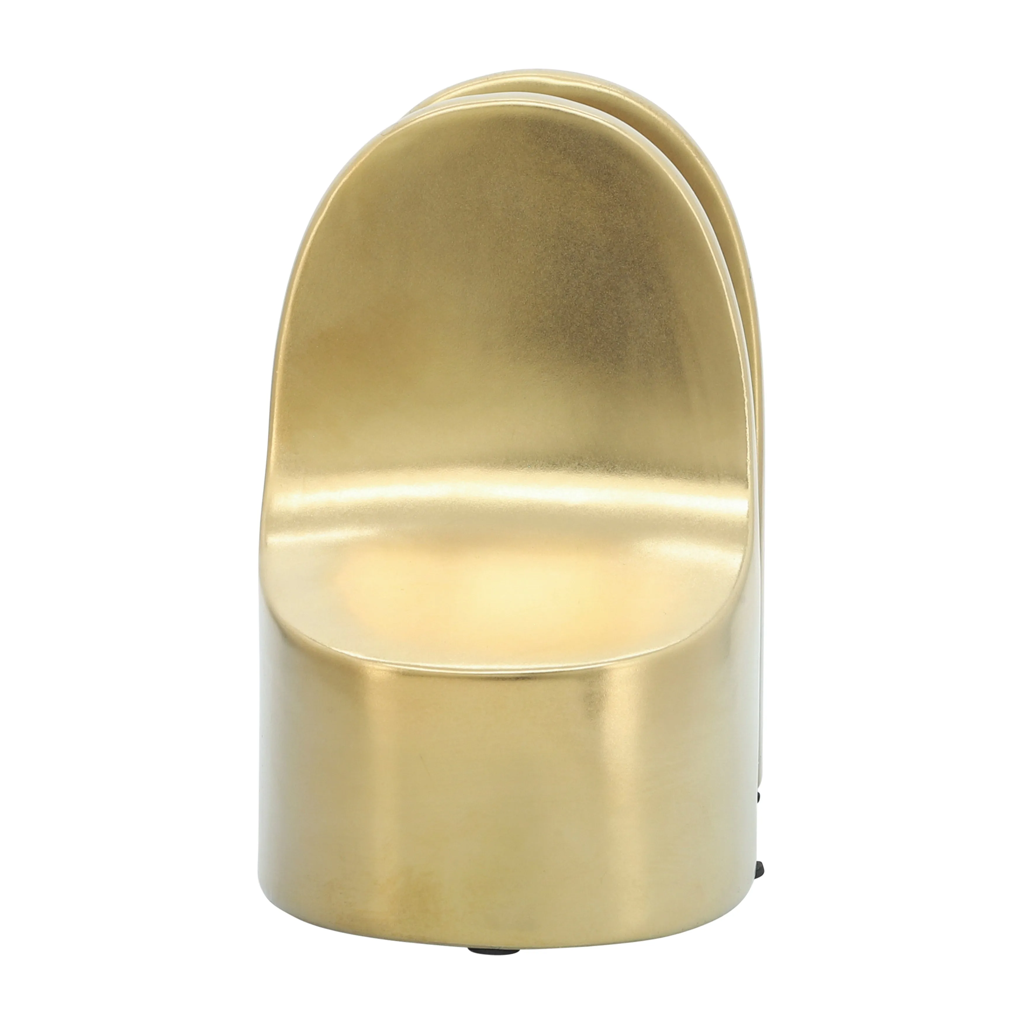 CER, 6"H CONTEMPORARY BOOKENDS, GOL