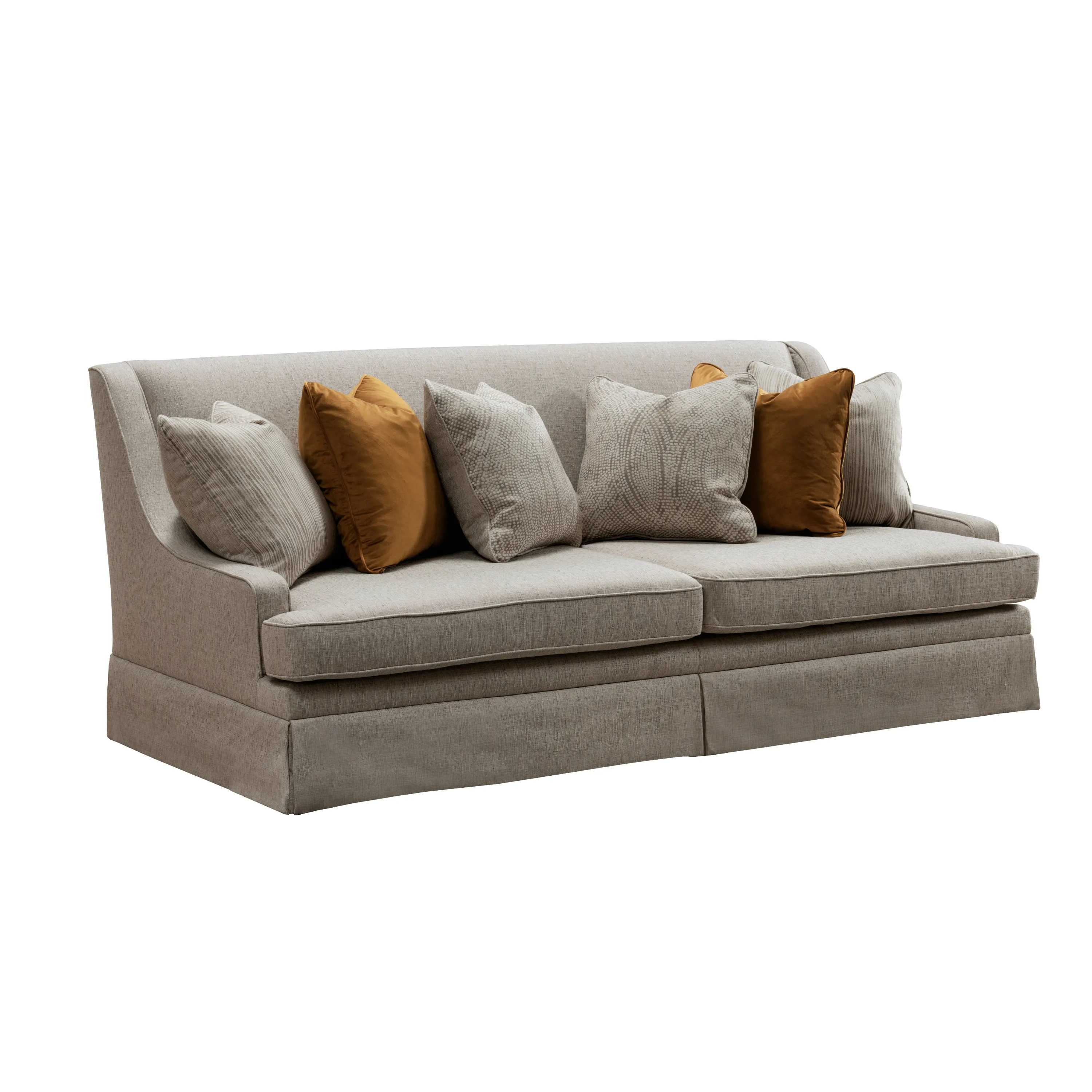Classy By Noha Albabtain Skirted  Beige Sofa