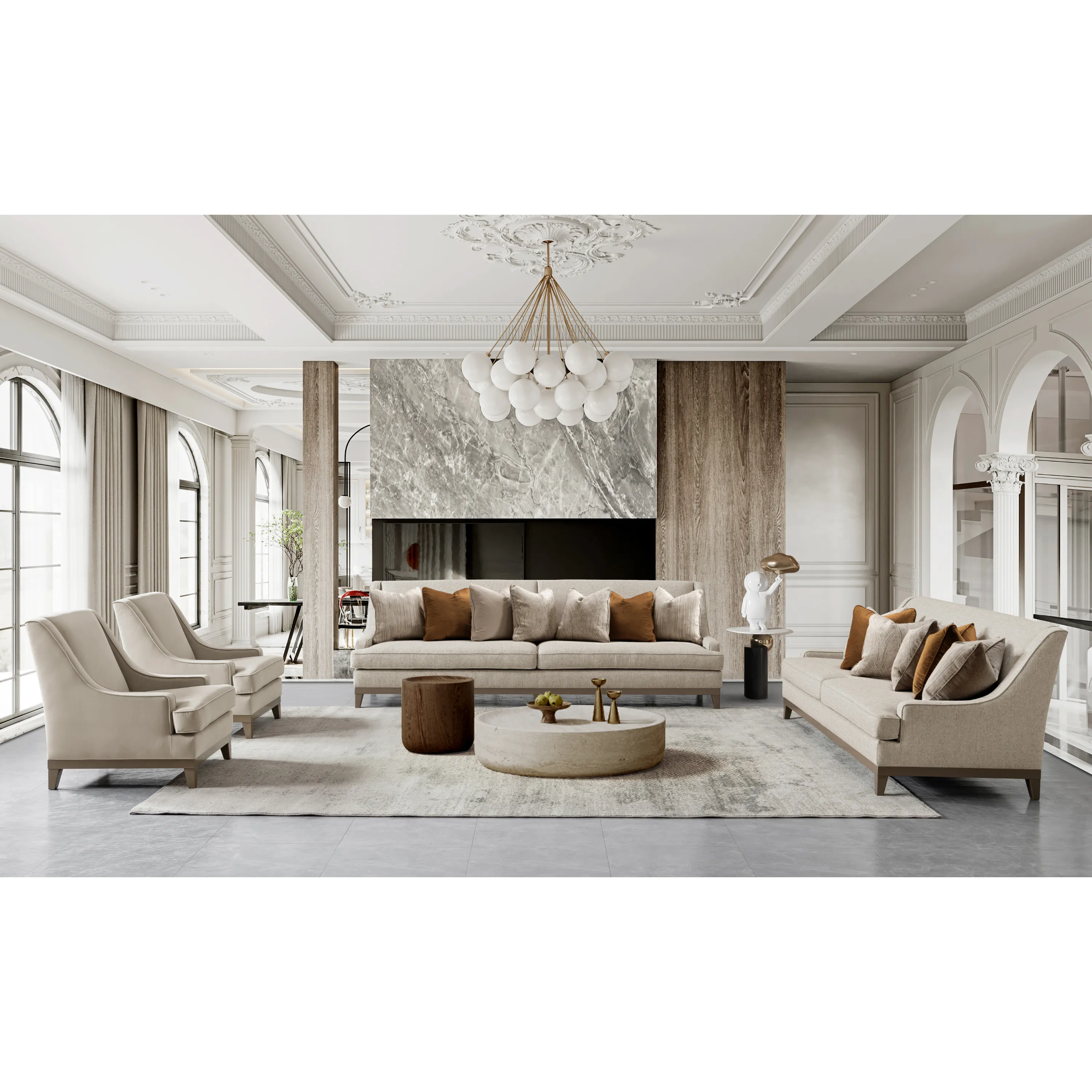 Classy By Noha Albabtain Sofa